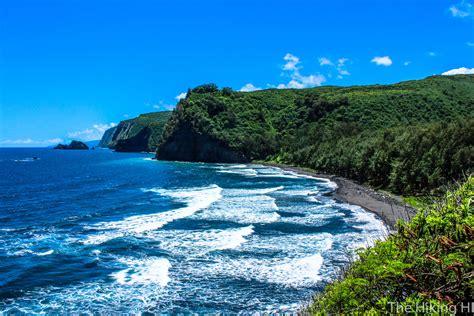 pololu valley hike hawaii.